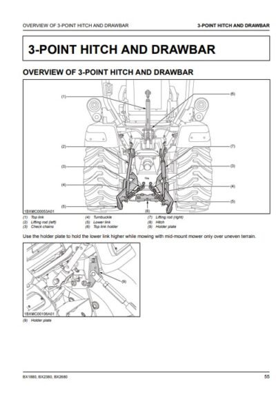 kubota bx2380 shop manual