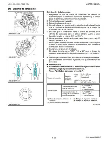 Kubota V3300-E2B , V3300-T-E2B Diesel Engine Workshop Manual - Image 3