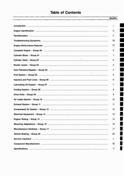 Cummins ISC, QSC, ISL, QSL Engines Troubleshooting & Repair Manual - Image 5