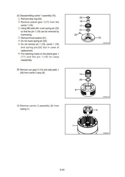 Hyundai HX130LCR Crawler Excavator Workshop Manual - Image 3