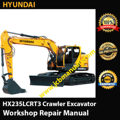 Hyundai HX235LCRT3 Crawler Excavator Workshop Manual