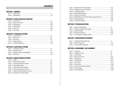 Hyundai HX235LCRT3 Crawler Excavator Workshop Manual - Image 2