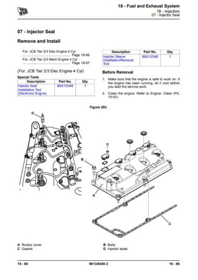 JCB 422ZX Wheeled Loader Service Repair Manual - Image 4