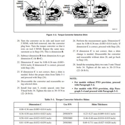 Allison Transmission 4000 Series Service Repair Manual