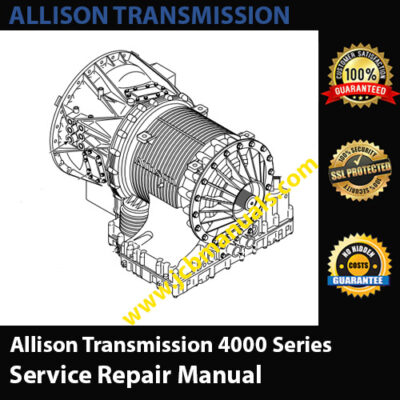 Allison Transmission 4000 Series Service Repair Manual