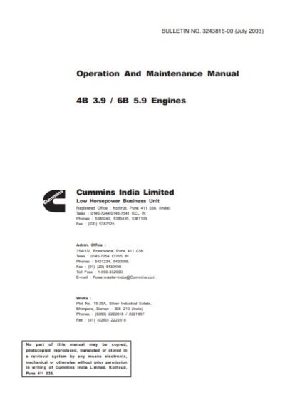 cummins 4b 3.9 service manual 2