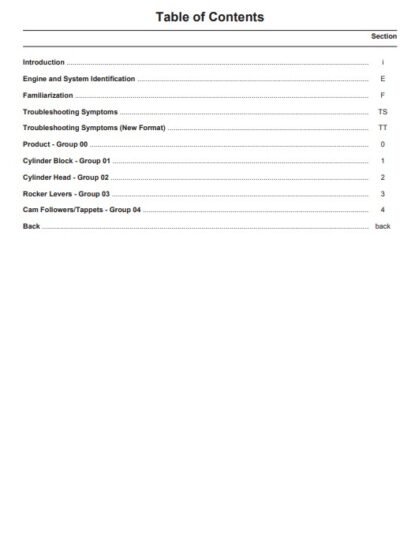 Cummins ISC, ISCe, QSC8.3, ISL, ISLe3, ISLe4, QSL9 Engines Troubleshooting and Repair Manual  Language - Image 4