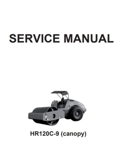 Hyundai HR120C-9 Road Roller Service Repair Manual - Image 2