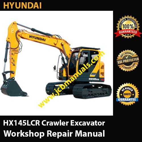 Hyundai HX140L Crawler Excavator Workshop Manual