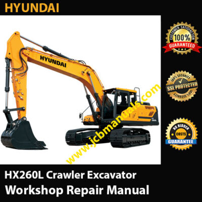 Hyundai HX260L Crawler Excavator Workshop Manual
