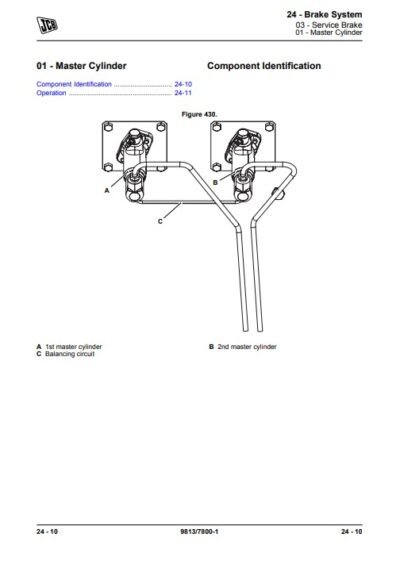 jcb 3cx workshop service manual