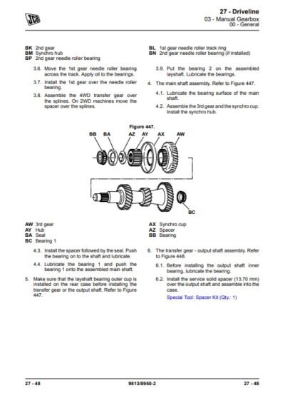 jcb service manual pdf