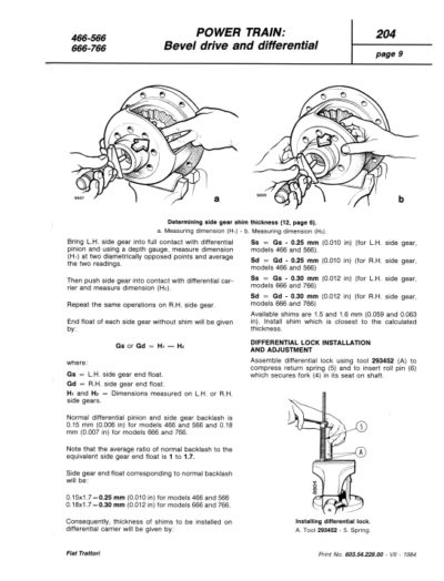 NEW HOLLAND 466 466DT 566 566DT 666 666DT 766 766DT Workshop Manual - Image 5