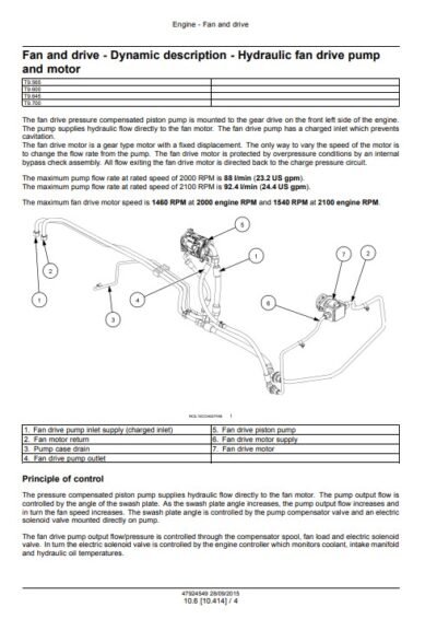 NEW HOLLAND T9.435, T9.480, T9.530, T9.565, T9.600, T9.645, T9.700 Tier 4B Service Manual - Image 3