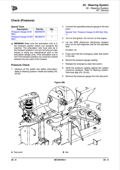 JCB Wheel Loader 427, 435S, 437 Service Repair Manual - Image 4