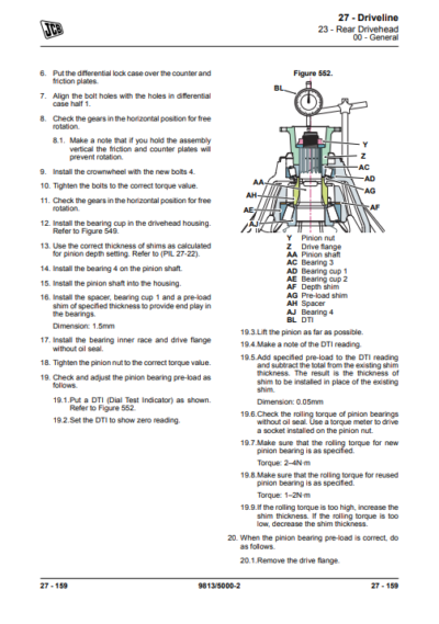 jcb fastrac 8290 Service Manual