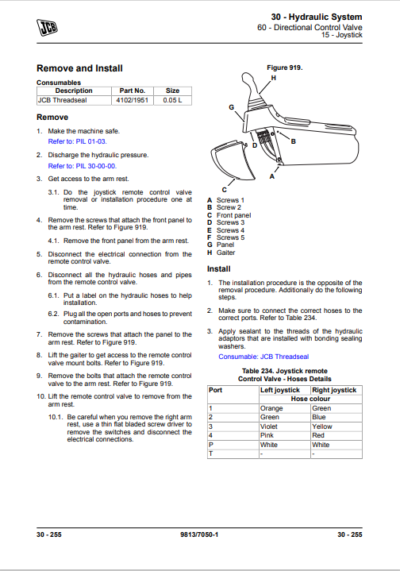 JCB JS115, JS115 ( T2,T3) JS130, JS130 (T2,T3) JS145 Service Repair Manual - Image 7