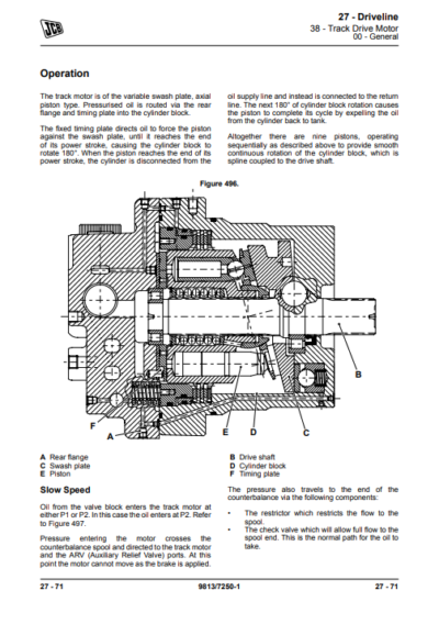 JCB JS200, JS210, JS220, JS235 Excavators Service Repair Manual - Image 5