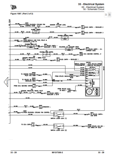 JCB JS200, JS210, JS220, JS235 Excavator Service Repair Manual - Image 4