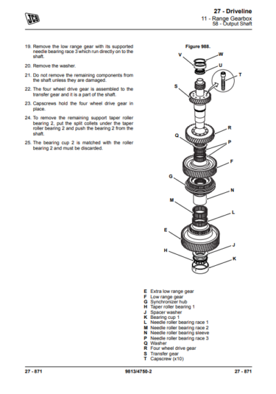 jcb transmission