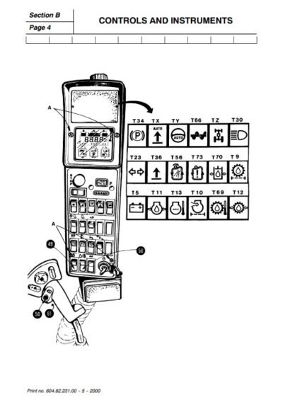 NEW HOLLAND SB36, SB56, SB58, SB60, SB62, SB64 Grape Harvester Service Repair Manual - Image 6