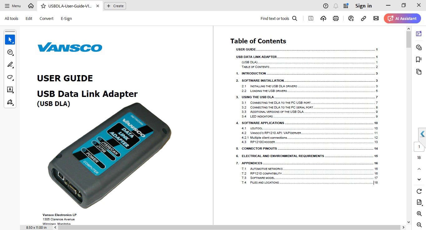 Data Link Adapter