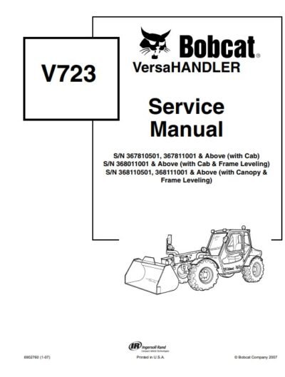 bobcat versahandler v723