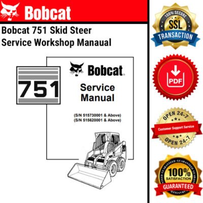 bobcat 751 service manual pdf free bobcat service manual