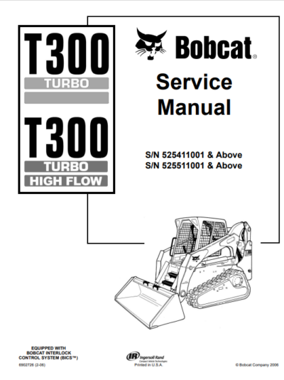 bobcat t300 repair manual