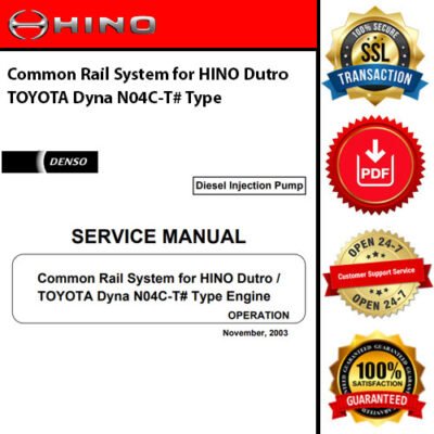 hino common rail fuel system