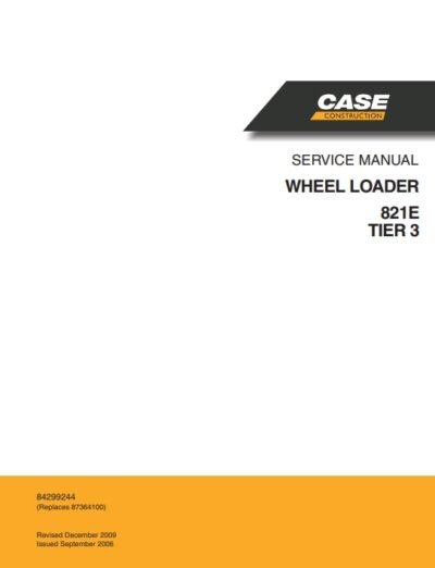 case 821e service manual pdf