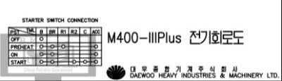 Daewoo-M400-III-Plus-Electric-Schematic