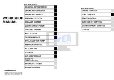 Hino-J05C-TI-Engine-Workshop-Manual