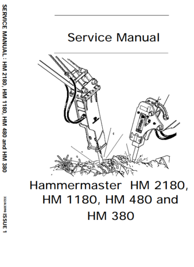 JCB Hammermaster HM 2180 HM 1180 HM 480 HM 380 Service Repair Manual - Image 2