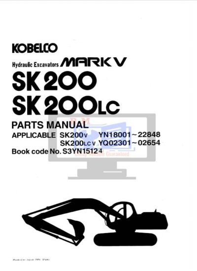 Kobelco-SK200-Parts-Manual