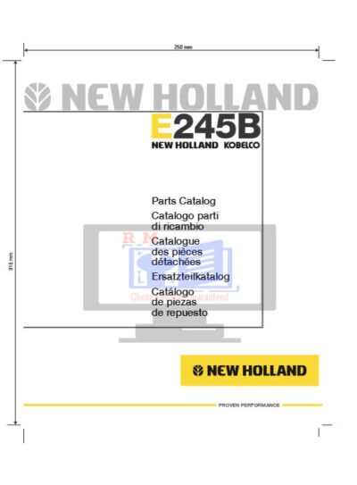 New-Holland-E245B-Parts