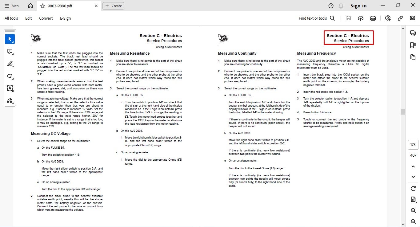 jcb 8055 service manual