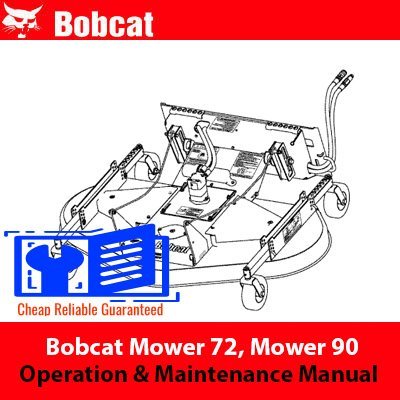 Cart 3 bobcat Mower 72
