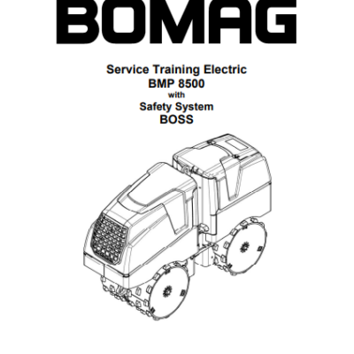 Cart 1 Bomag BMP 8500 Service Training (Electric)