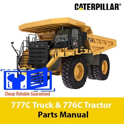 Caterpillar 777C Truck & 776C Tractor Parts Manual