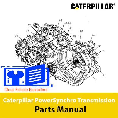 Caterpillar PowerSynchro Transmission Parts Manual