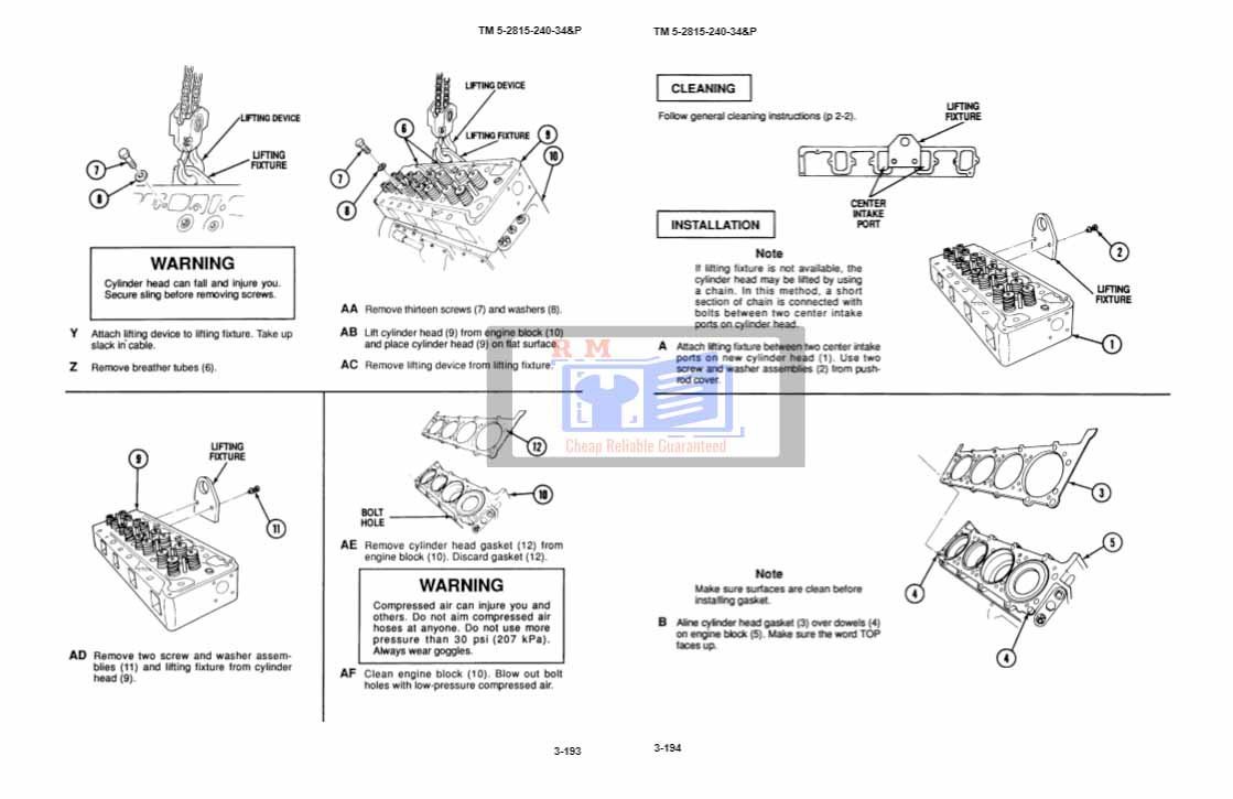 Cummins V903C Diesel Engine Technical Manual 5 Cummins V903C manual