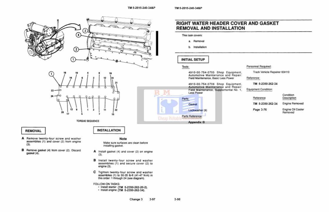 Cummins V903C Diesel Engine Technical Manual 4 Cummins V903C repair manual