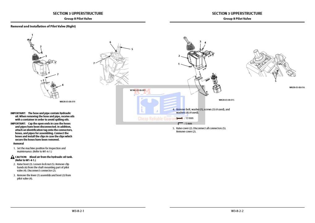 Hitachi ZX55U-5B Excavator Workshop Manual and Diagrams 3 Hitachi ZX55U-5B Excavator Workshop Manual and Diagrams - Image 3