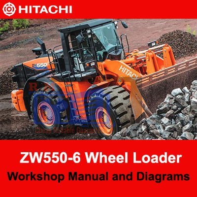 Hitachi ZW550-6 Wheel Loader Workshop Manual and Diagrams