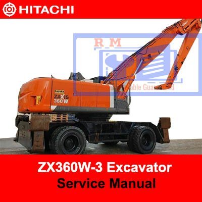 Cart 5 Hitachi ZX360W-3 Service Manual