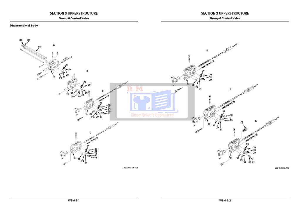Hitachi ZX55U-5B Excavator Workshop Manual and Diagrams 4 Hitachi ZX55U-5B Excavator Workshop Manual and Diagrams - Image 4