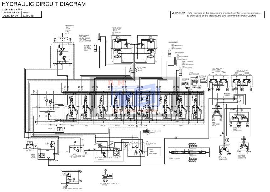 Hitachi ZX55U-5B Excavator Workshop Manual and Diagrams 5 Hitachi ZX55U-5B Excavator Workshop Manual and Diagrams - Image 5