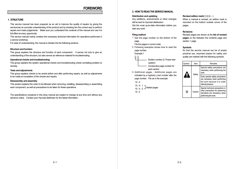 Hyundai HL740TM-3 Wheel Loader Service Repair Manual 2 Hyundai HL740TM-3 Wheel Loader Service Repair Manual - Image 2