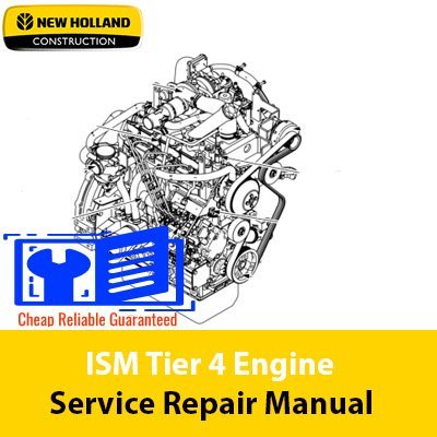 NEW HOLLAND ISM Tier 4 Engine Service Repair Manual